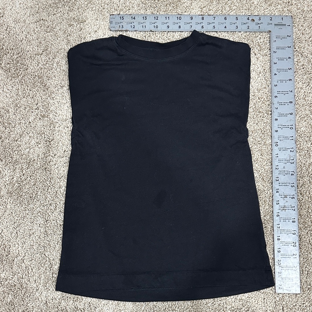 Black Sleeveless Top